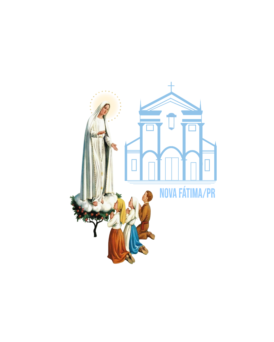 Logo do Santuário Nossa Senhora do Rosário de Fátima