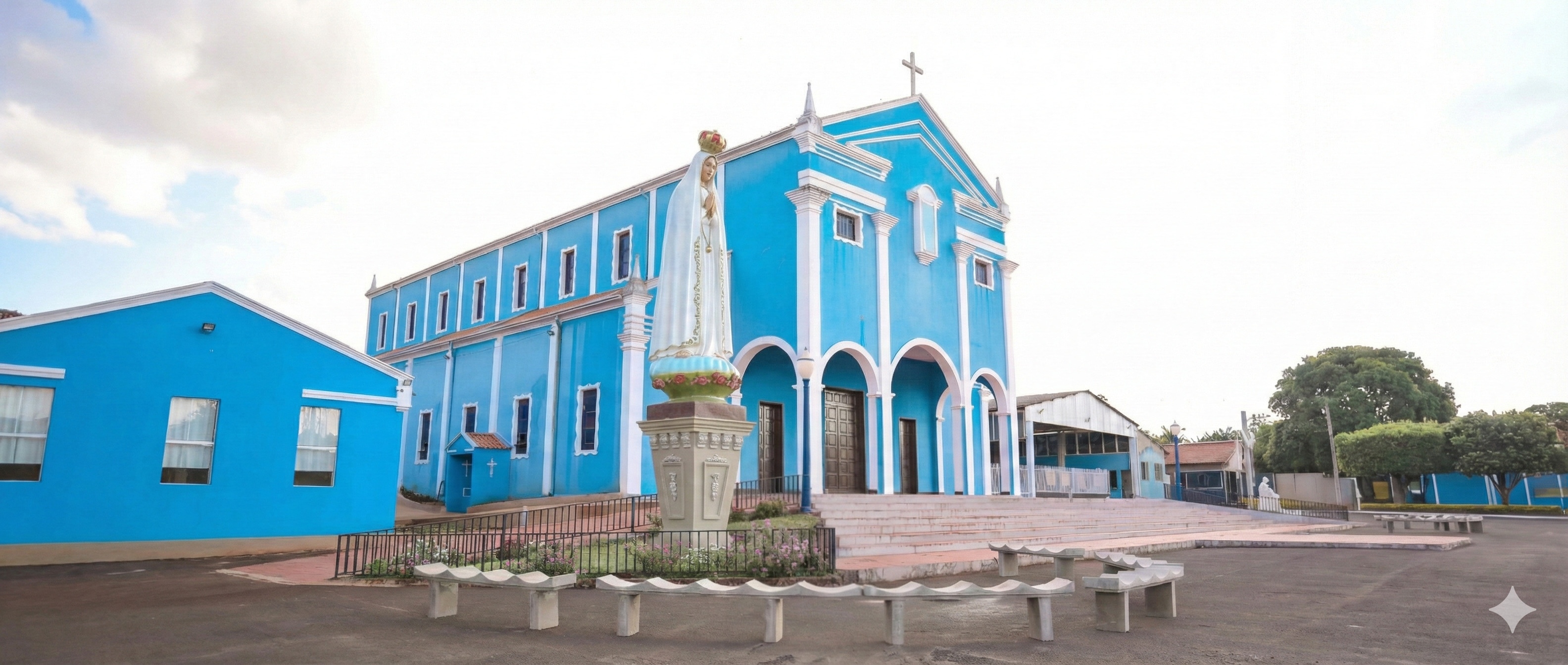 Foto do Santuário Nossa Senhora do Rosário de Fátima