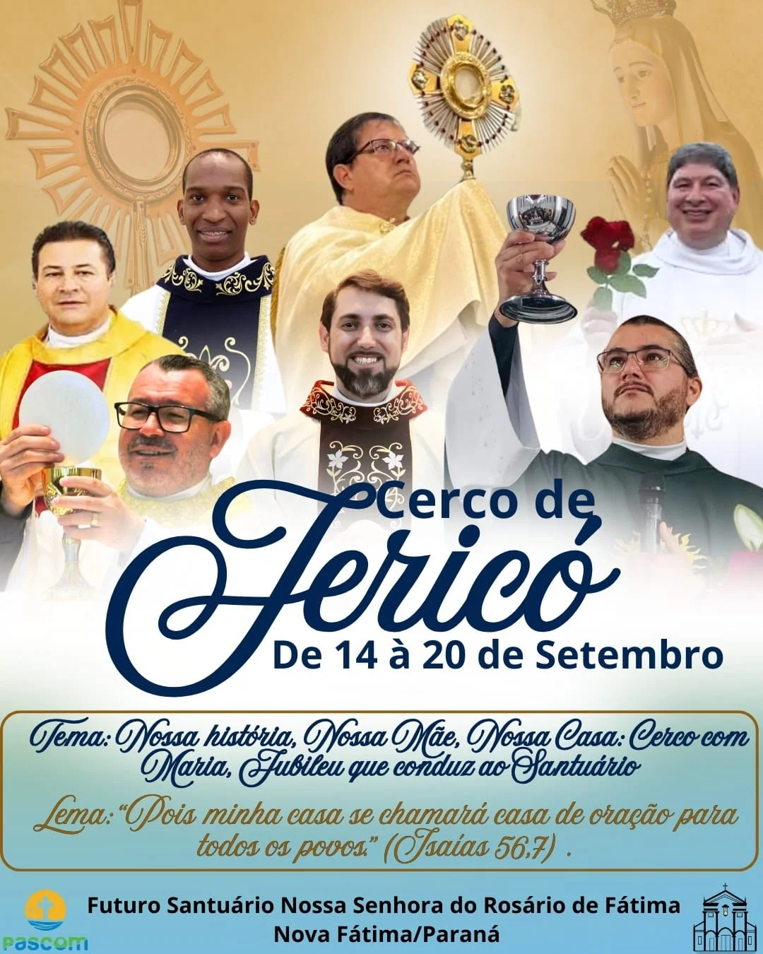 Cerco de Jericó Jubilar: Uma Semana de Graça, Oração e Renovação na Fé