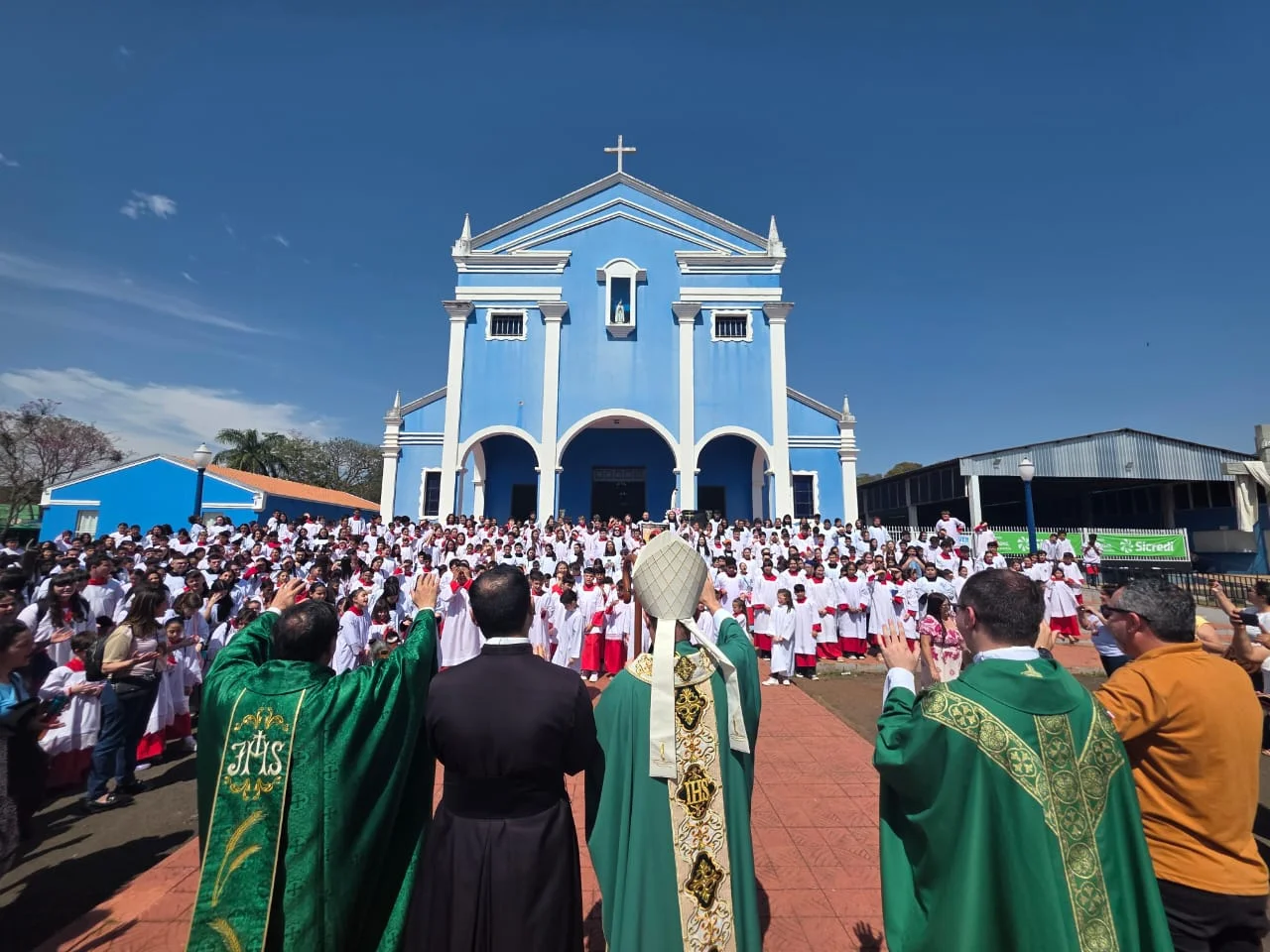 O Futuro Santuário recebe 9º Encontro Diocesano de Coroinhas e Acólitos